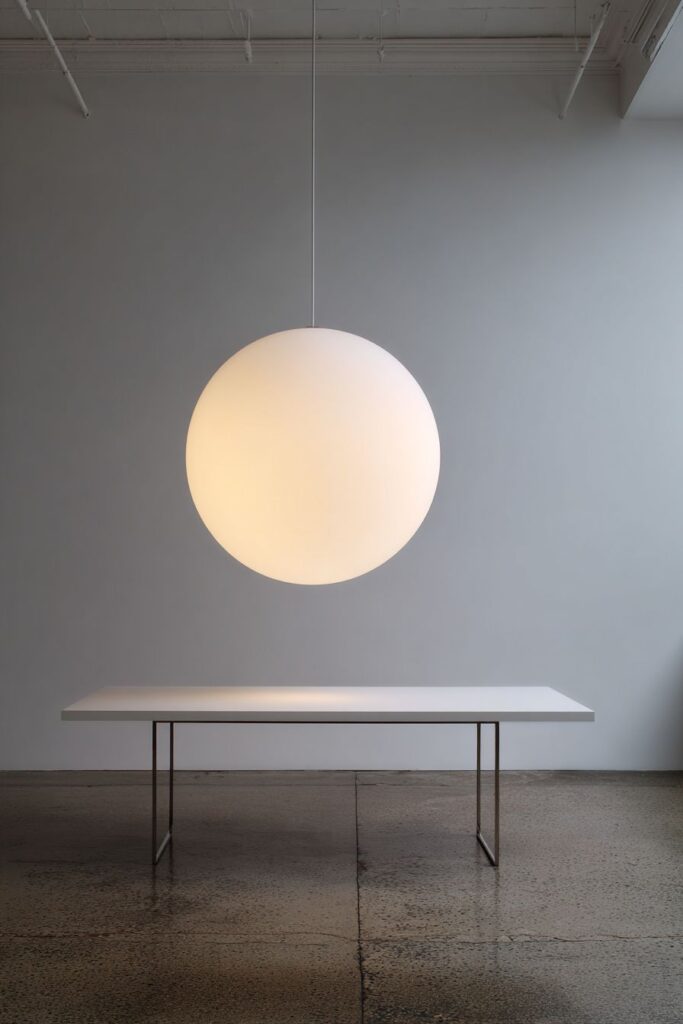 Minimalist Spherical Sculpture