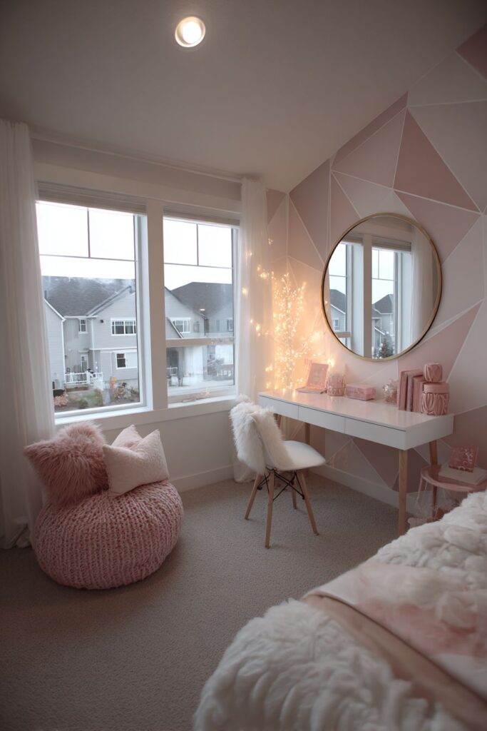 Budget-Friendly Teen Bedroom with DIY Charm