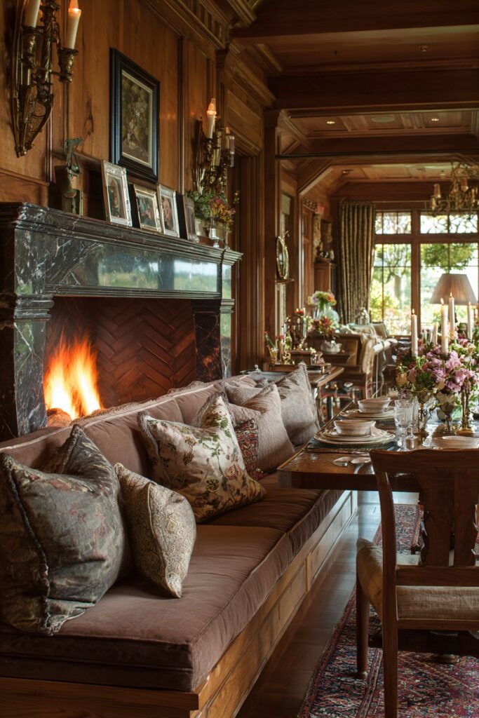 Fireplace Integration and Family Focus