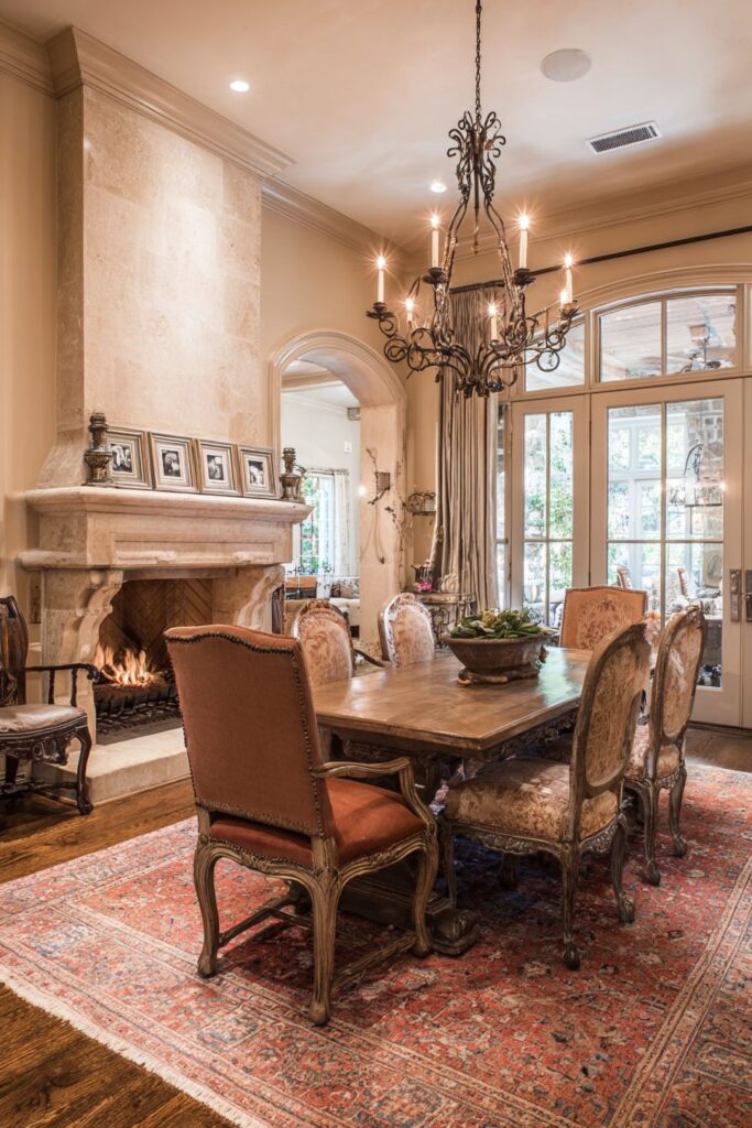 Fireplace Integration and Family Focus