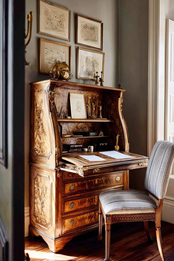 Secretary Desk Intimacy