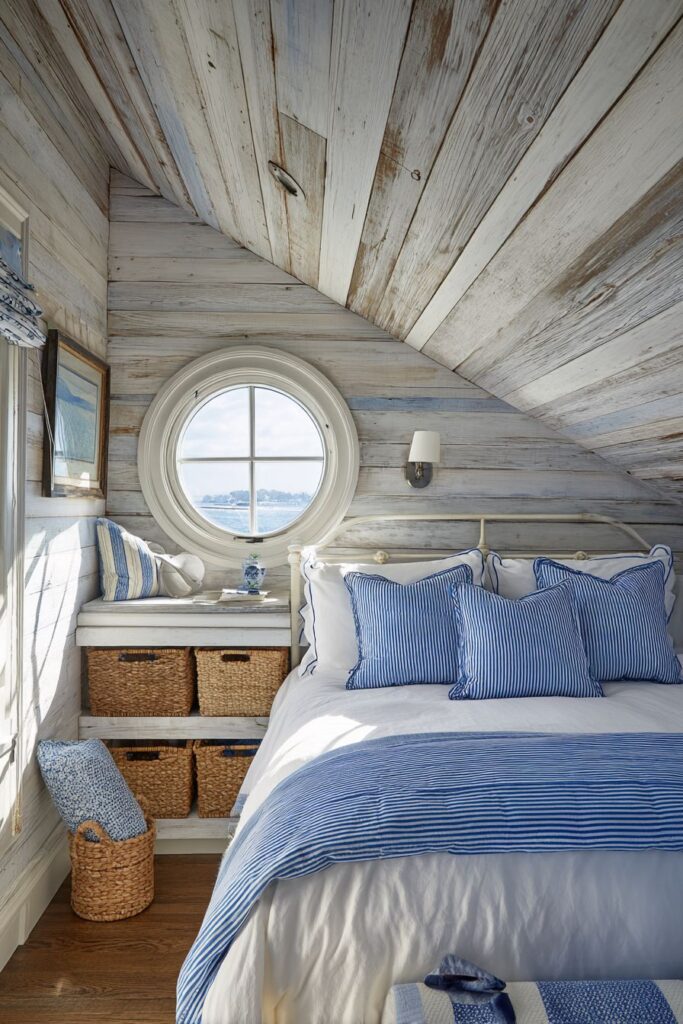 Coastal Cottage Whitewashed Wood