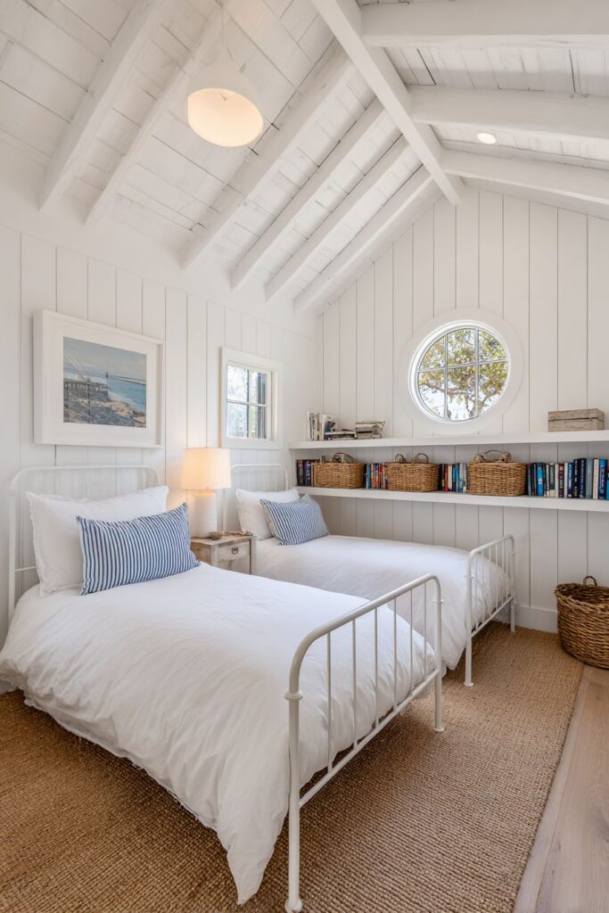 Coastal Cottage Whitewashed Wood