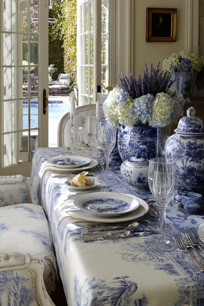 French Country Toile Romance