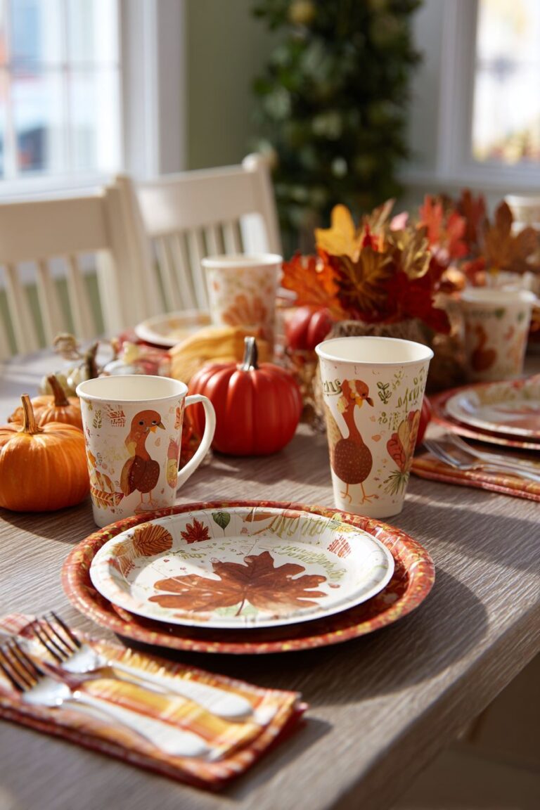 Thanksgiving table settings ideas