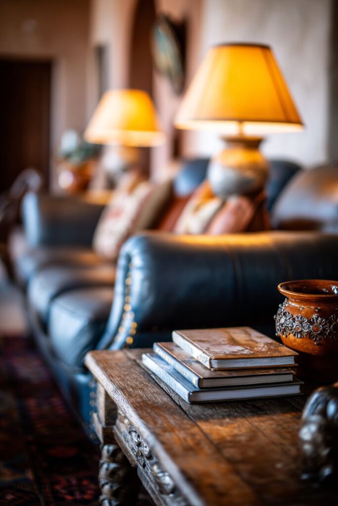 Navy Blue and Brown Classic Sophistication