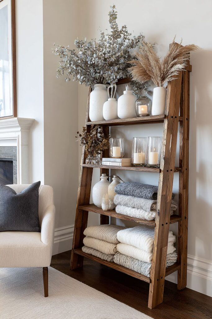 Vertical Living Room Display