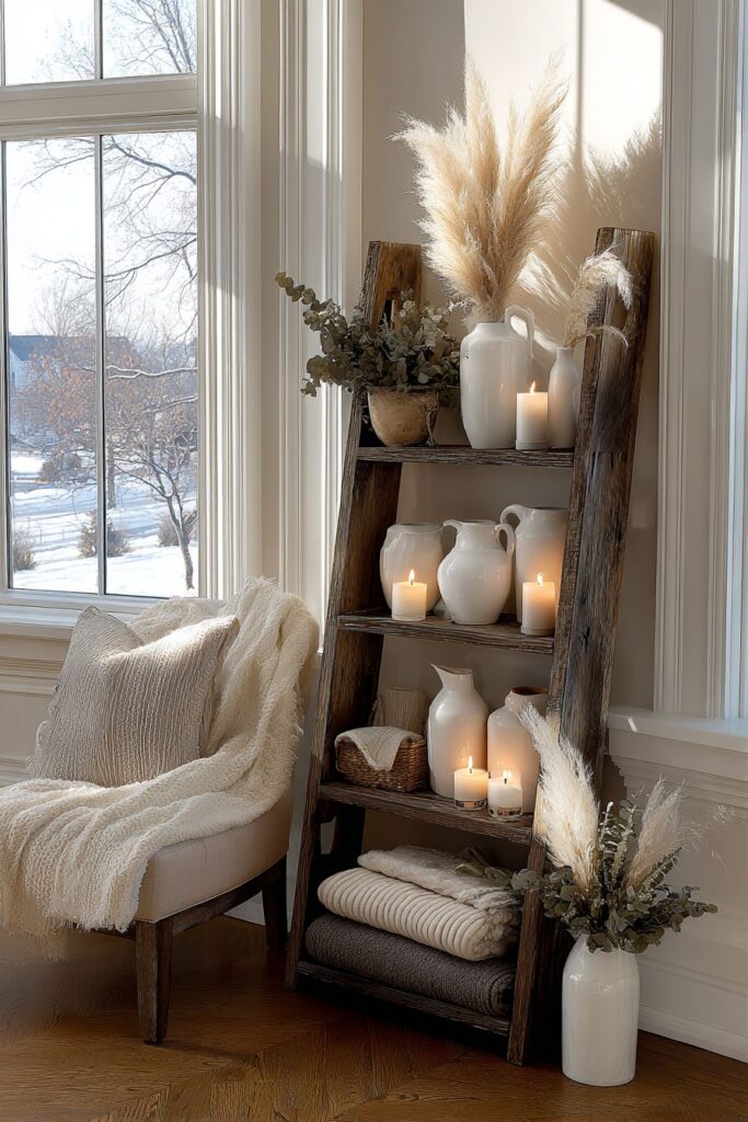 Vertical Living Room Display