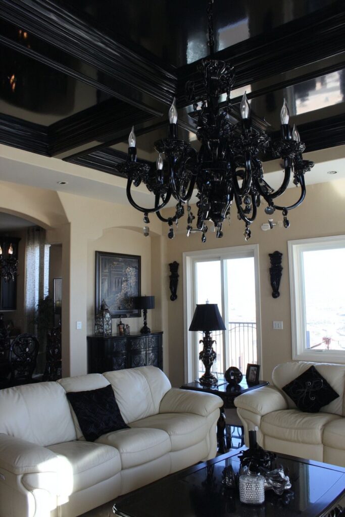 Statement Black Lighting Drama