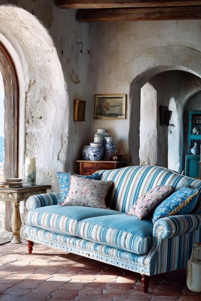 Mediterranean Magic: Cobalt Blue Coastal European
