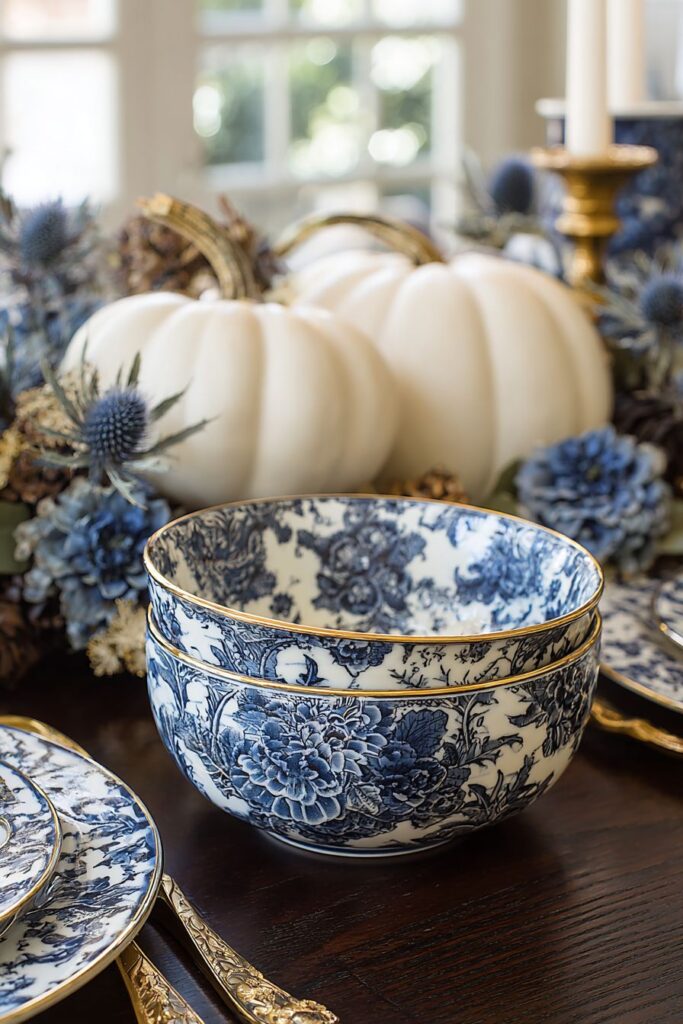 Antique Blue Transferware Heritage