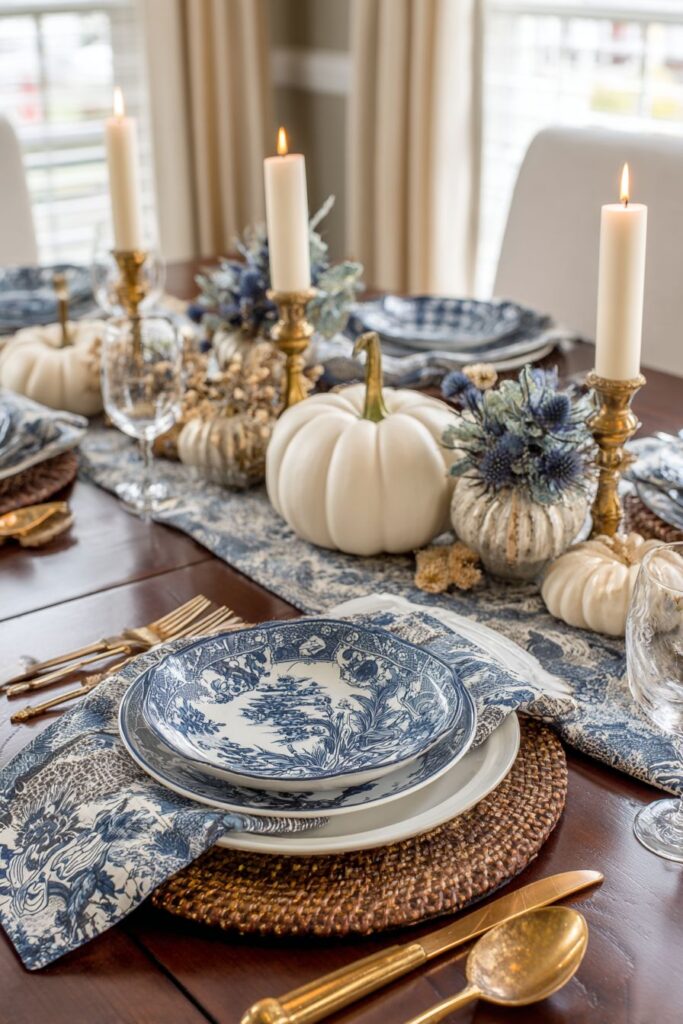 Antique Blue Transferware Heritage