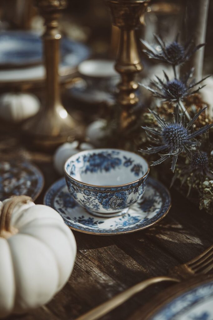 Antique Blue Transferware Heritage