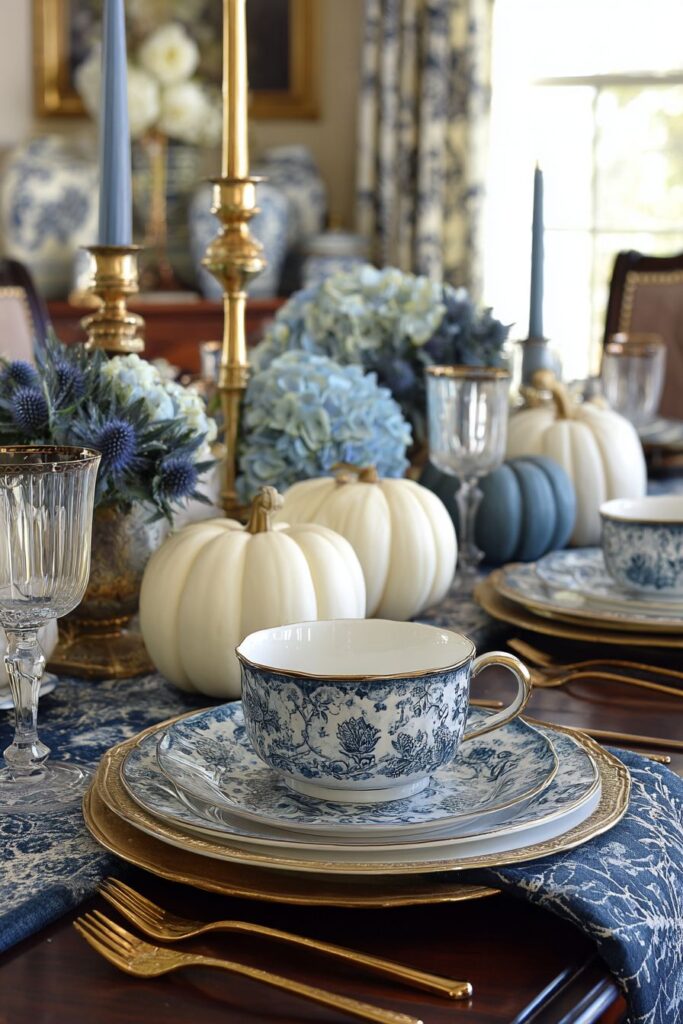 Antique Blue Transferware Heritage