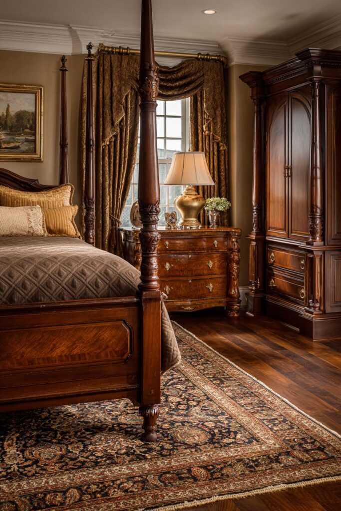 Timeless Antique Brown Elegance