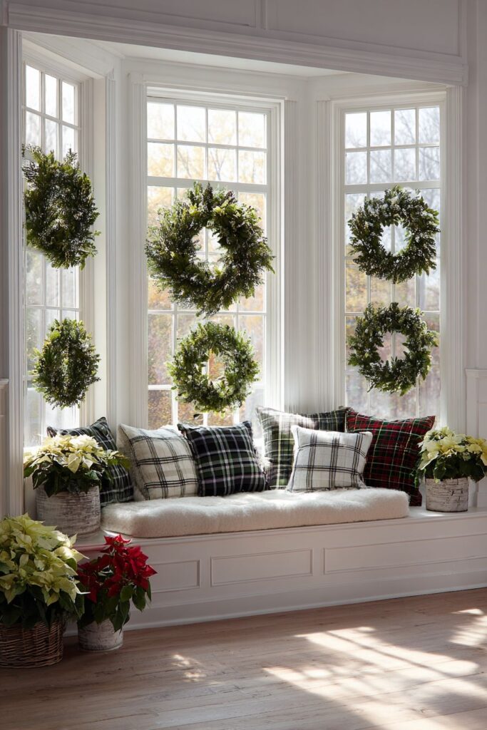 Bay Window Christmas Transformation