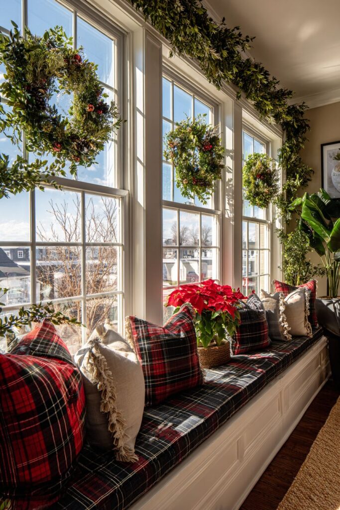 Bay Window Christmas Transformation