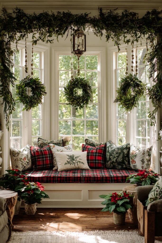 Bay Window Christmas Transformation