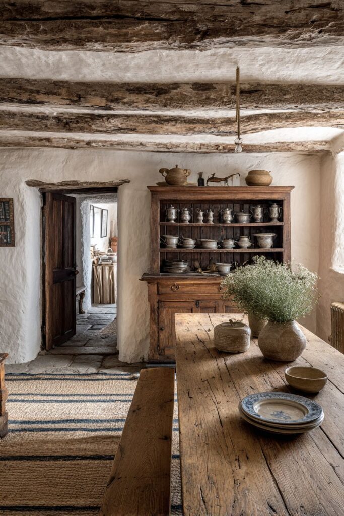 Draw-Leaf Extension Table Colonial Adaptability