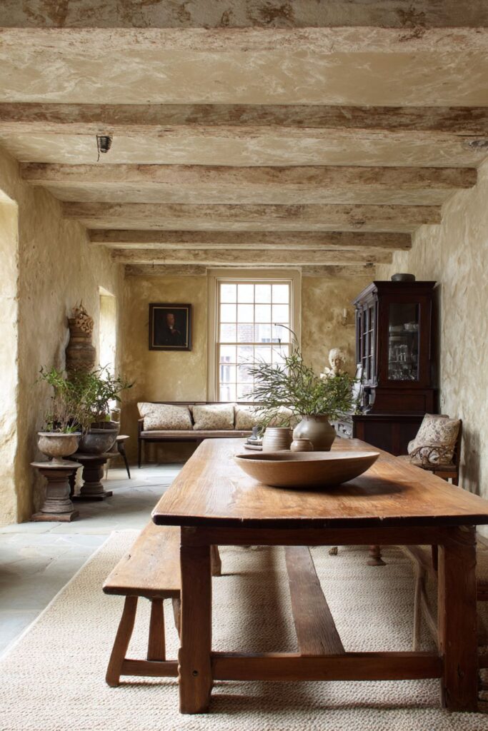 Draw-Leaf Extension Table Colonial Adaptability