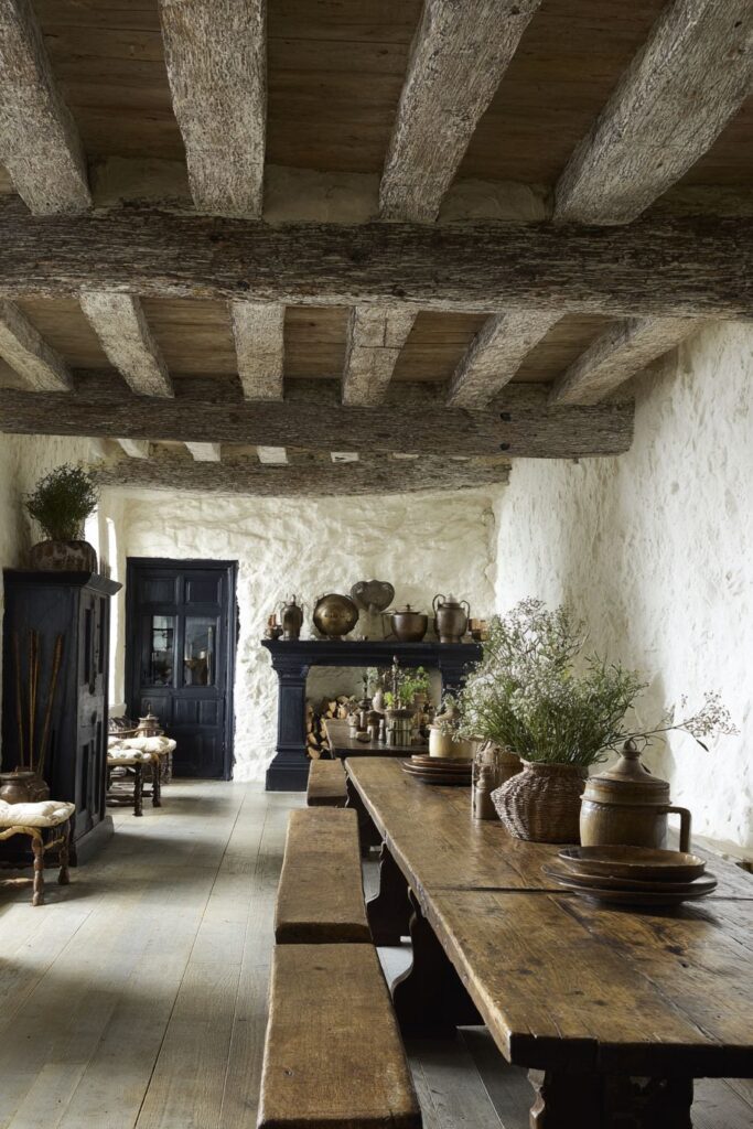 Draw-Leaf Extension Table Colonial Adaptability