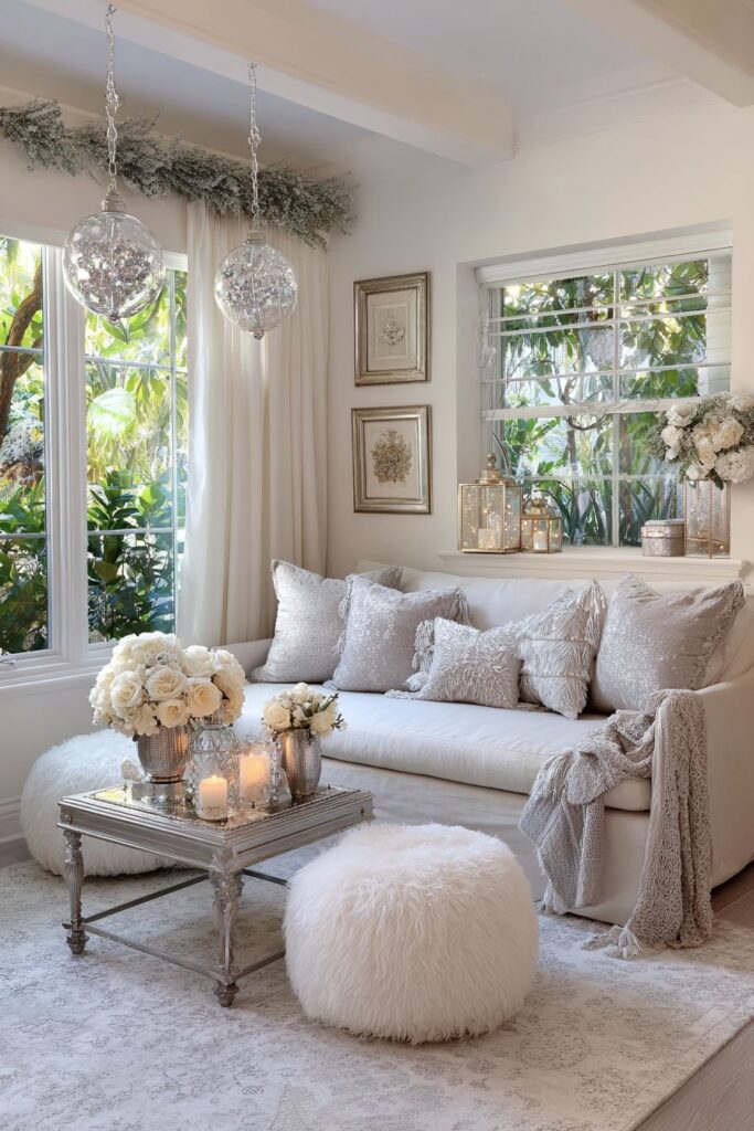 Chandelier Holiday Transformation