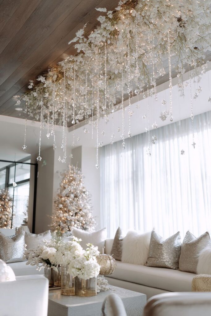 Chandelier Holiday Transformation
