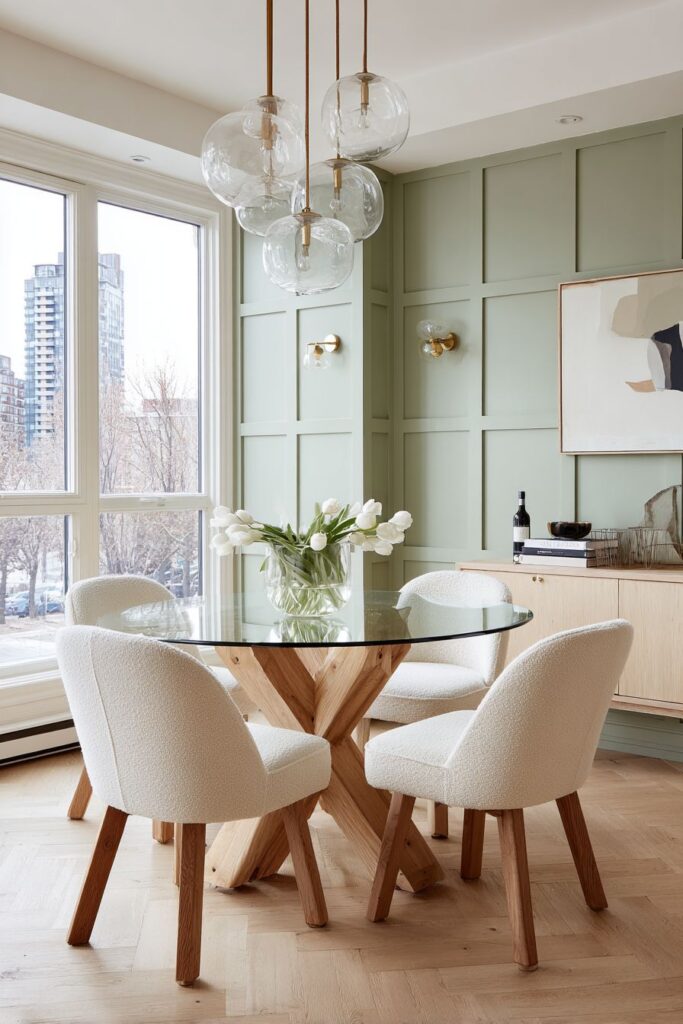 Glass and Oak Natural Transparency