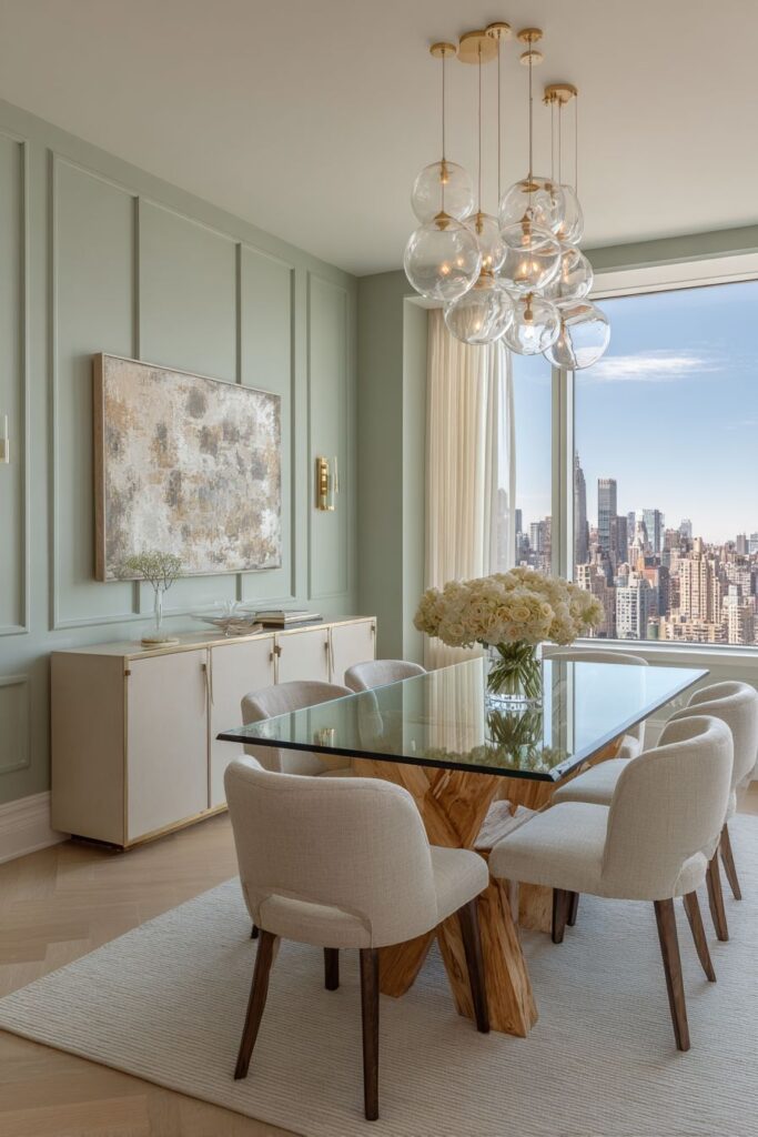 Glass and Oak Natural Transparency