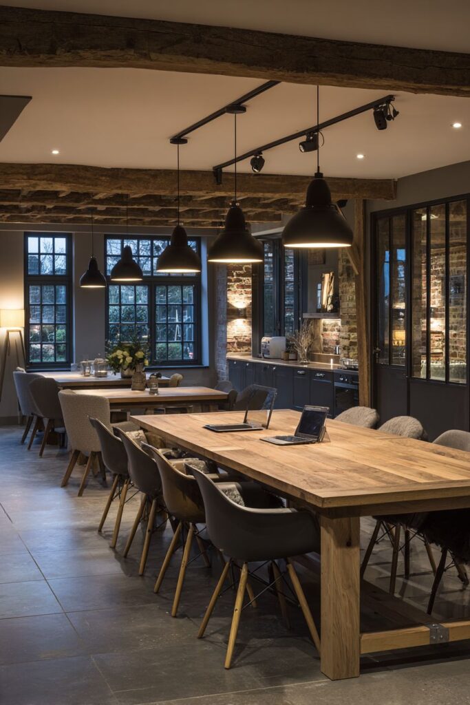 Flexible Track Lighting with Natural Integration