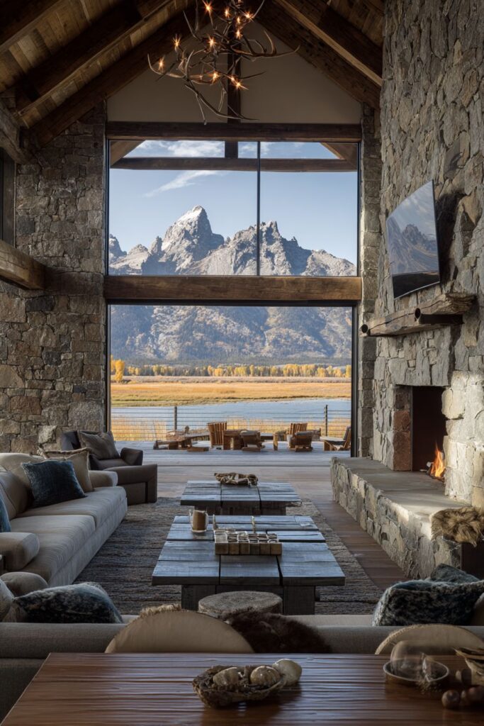 View-Focused Minimalism with Outdoor Connection