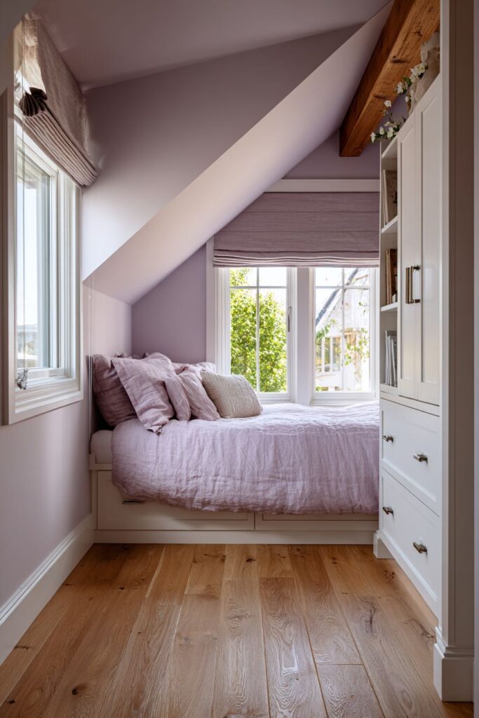 Attic Bedroom with Architectural Character