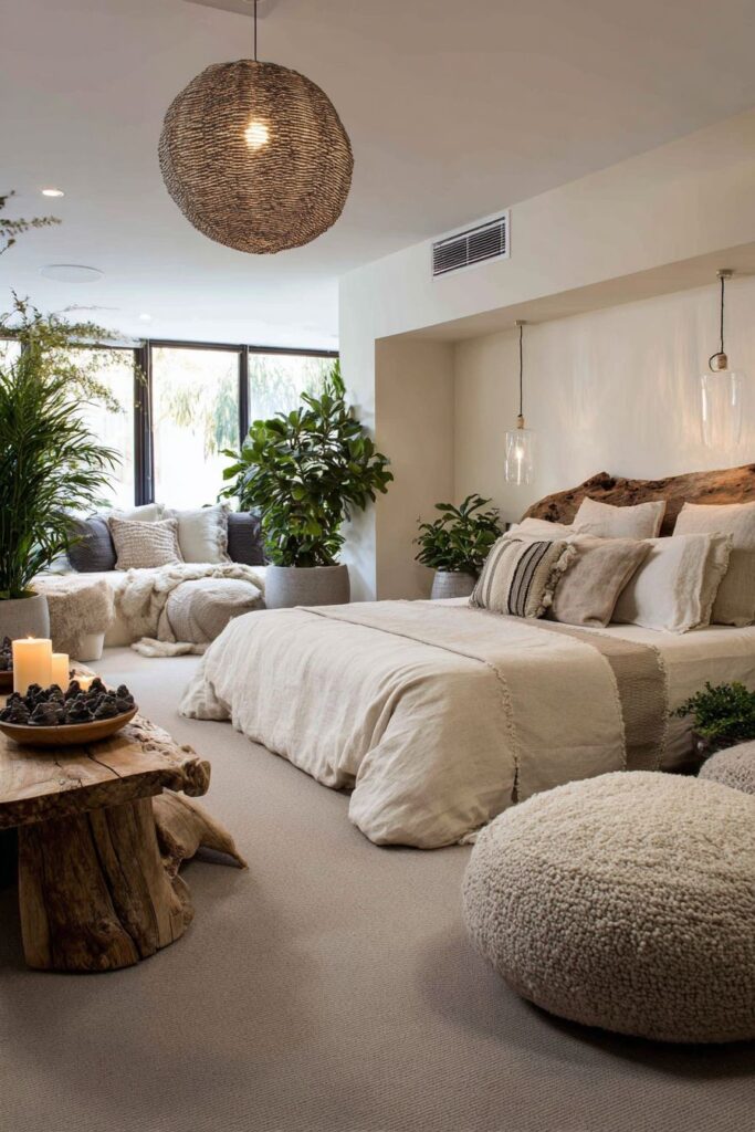 Wellness-Focused Meditation Corner