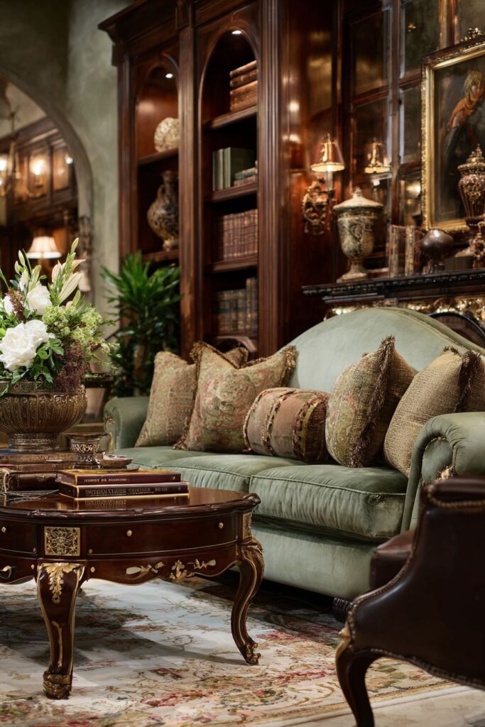 Traditional English Library Luxury