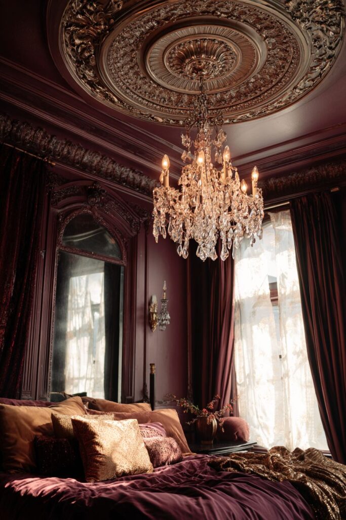 Crystal Chandelier Grandeur with Prismatic Beauty