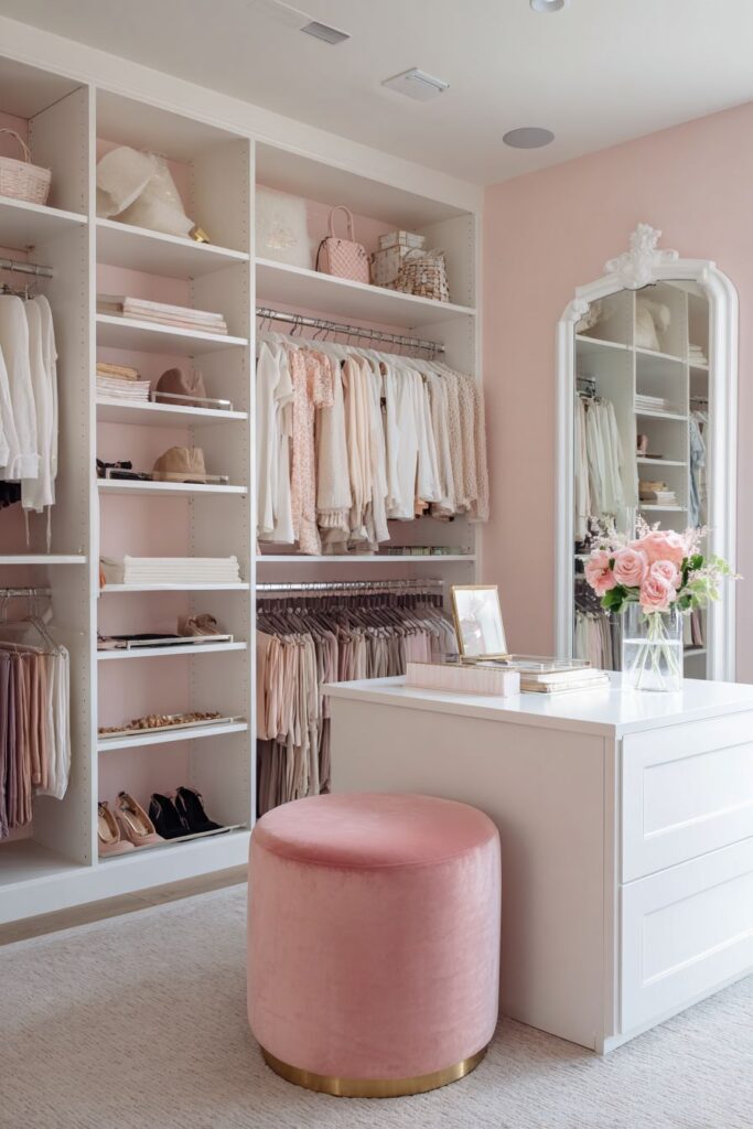 Organized Luxury with Dressing Room Integration