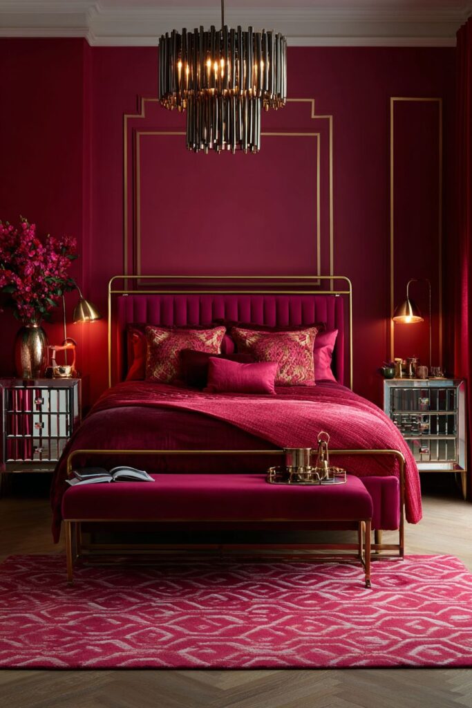 Art Deco Pink Opulence