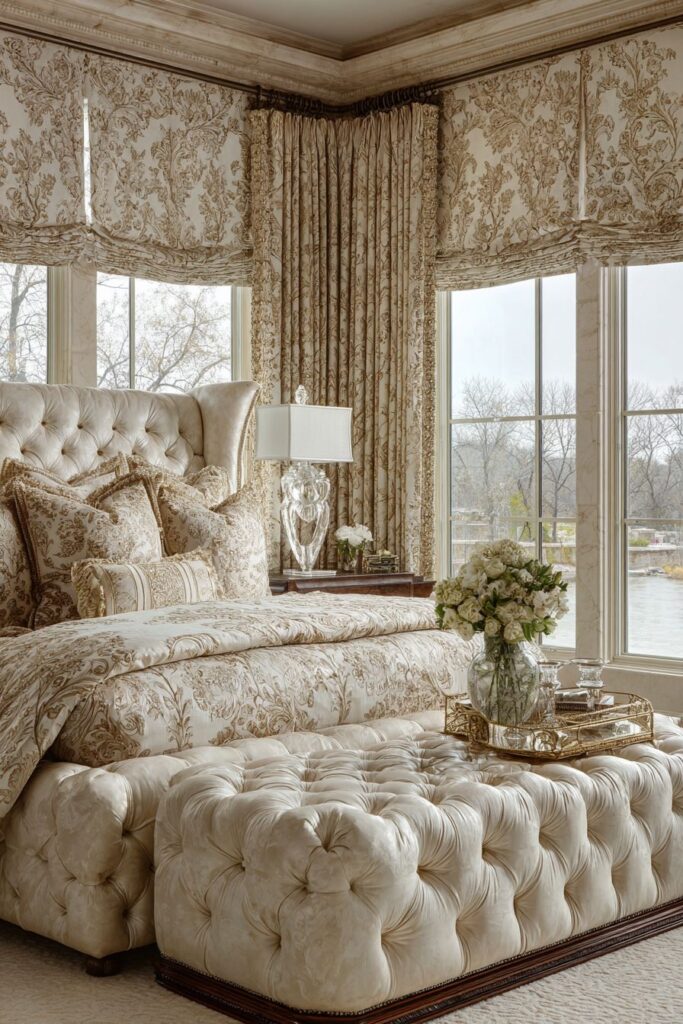 Coordinated Damask Sophistication