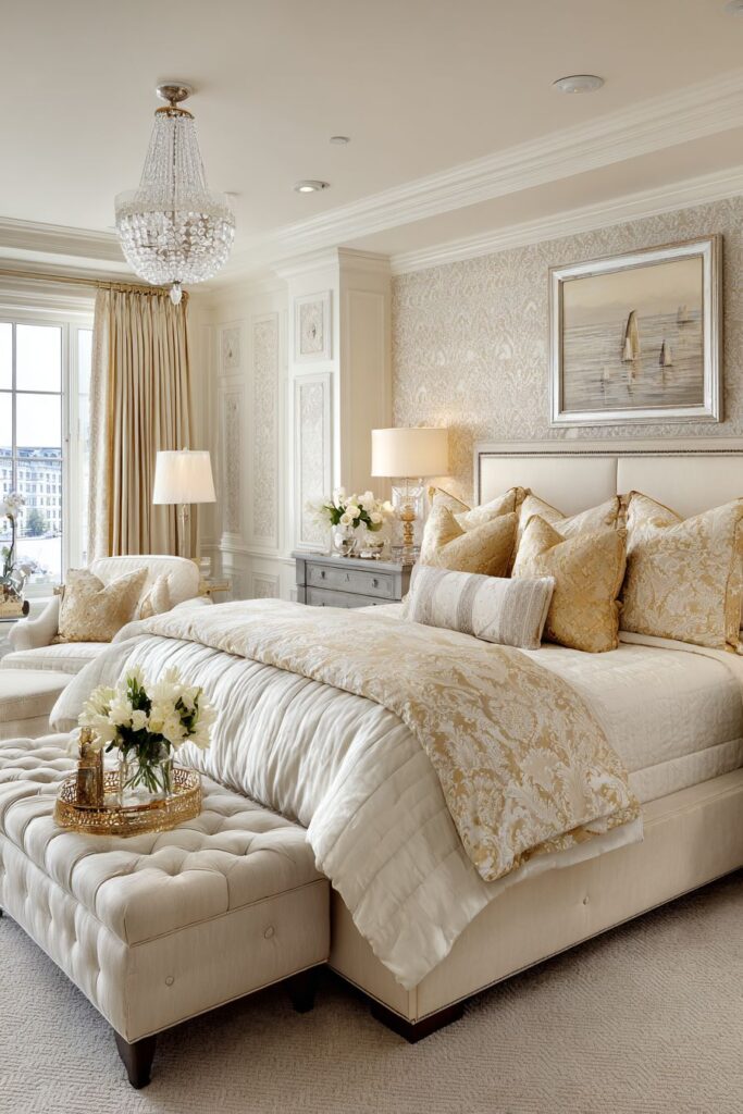 Coordinated Damask Sophistication