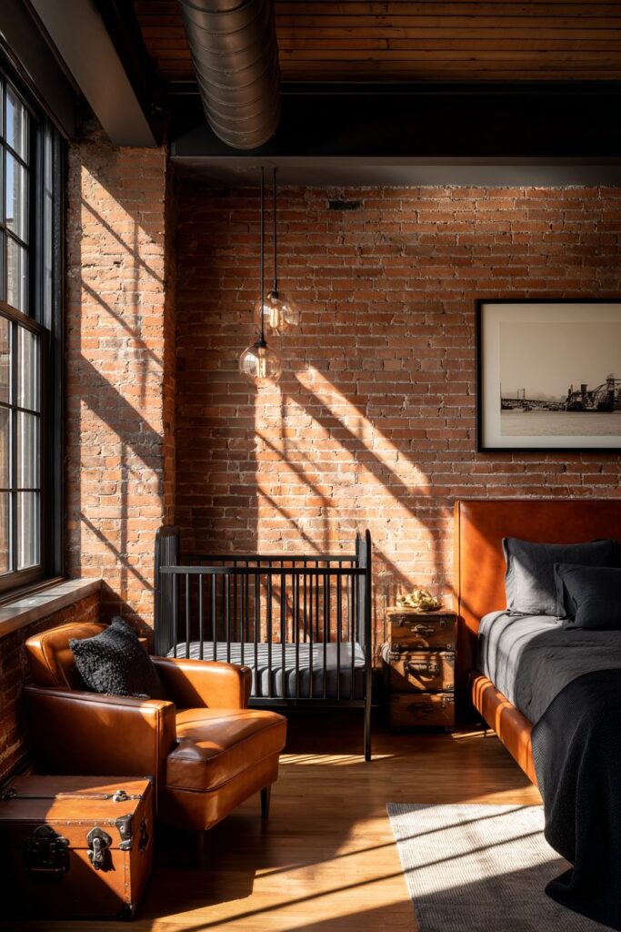 Industrial-Chic Family Space