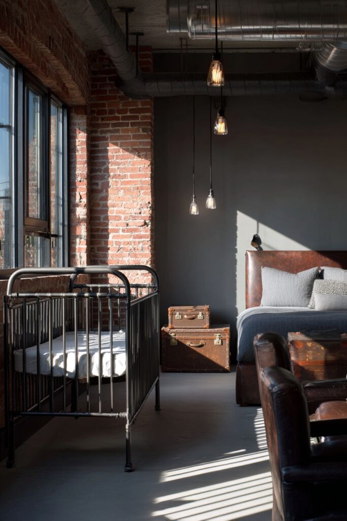 Industrial-Chic Family Space