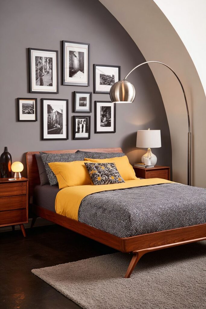 Mid-Century Gallery Wall