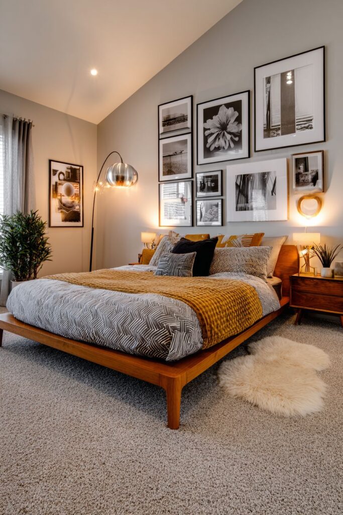 Mid-Century Gallery Wall