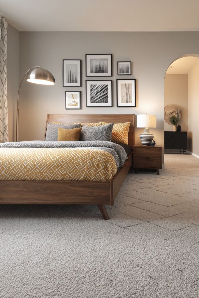 Mid-Century Gallery Wall