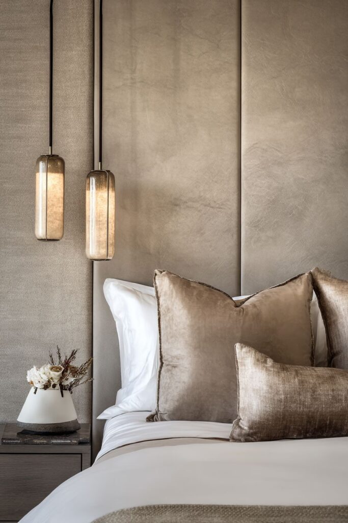 Dramatic Upholstered Feature Wall