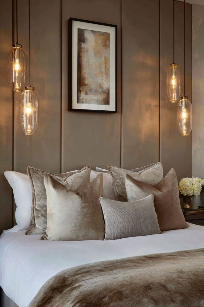 Dramatic Upholstered Feature Wall