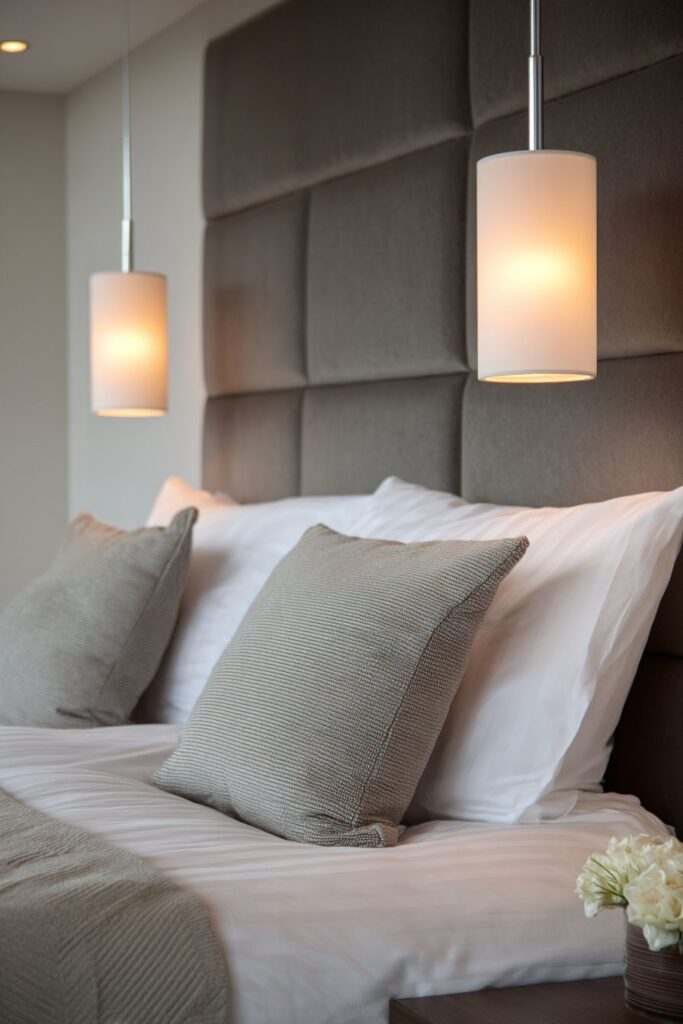 Dramatic Upholstered Feature Wall