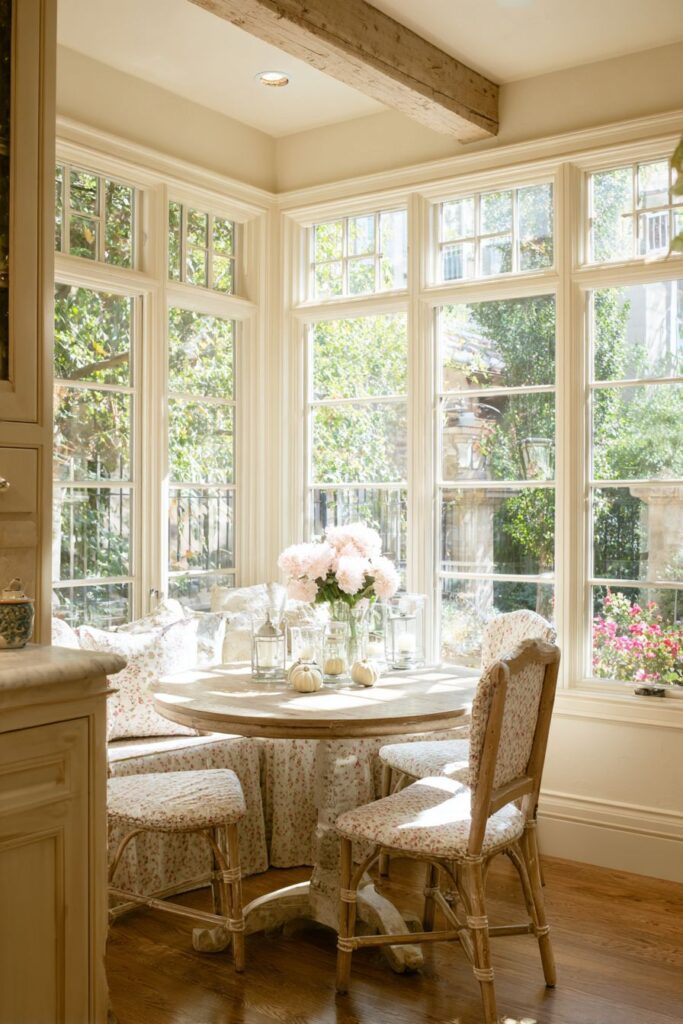 Eclectic Breakfast Room Charm