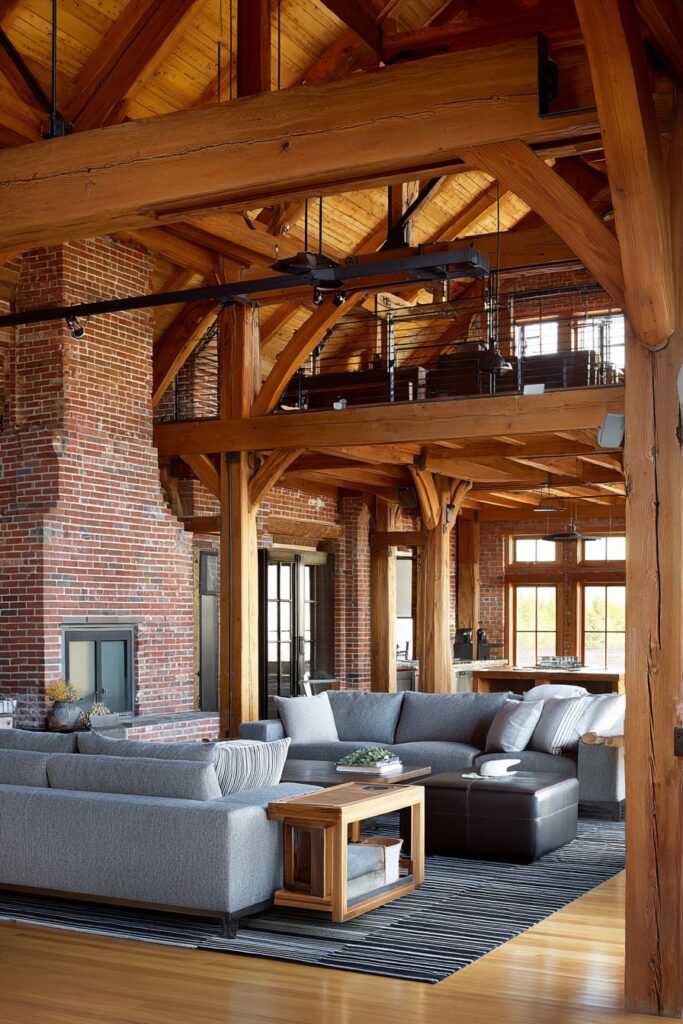 Converted Barn with Original Timber Framing
