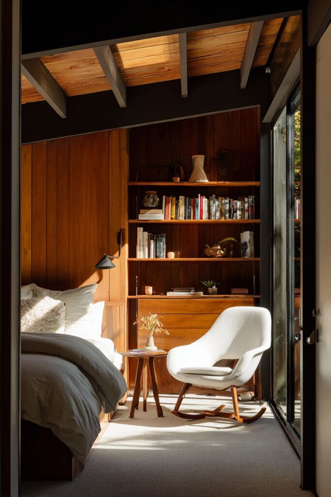 Compact Sitting Area With Innovative Materials